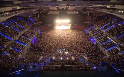 El Wizink de Madrid lleno con más de 15.000 asistentes al concierto de Hakuna.