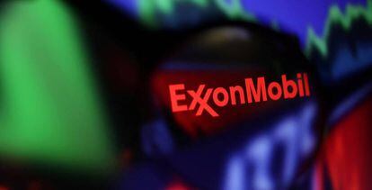 Logo de Exxon Mobil.