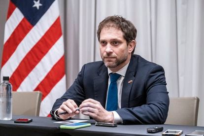 Jon Finer, asesor adjunto en Seguridad Nacional de Los Estados Unidos, en Bogotá, el 22 de julio de 2022.