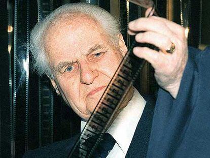Jean Delannoy en 1997 durante la Fiesta del Cine de París.