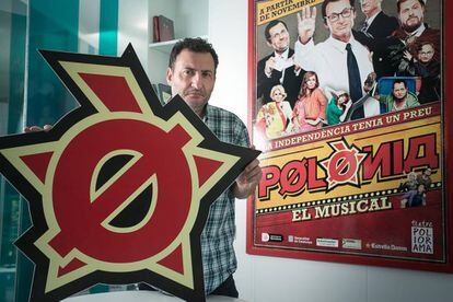 Toni Soler, periodista y director del programa televisivo satírico 'Polònia'.