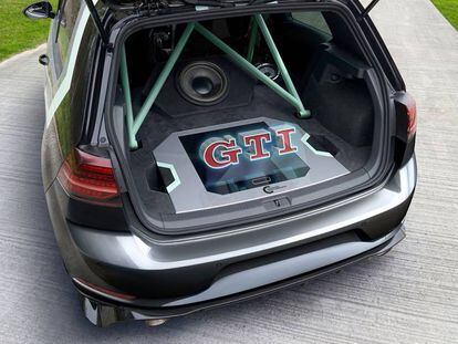 El sonido de este Golf GTI conceptual se controla mediante hologramas