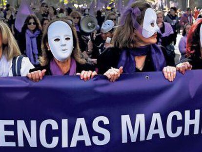 Participantes en la manifestaci&oacute;n celebrada en Madrid el pasado d&iacute;a 7.