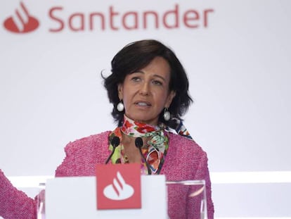 Ana Botín, presidenta de Banco Santander.