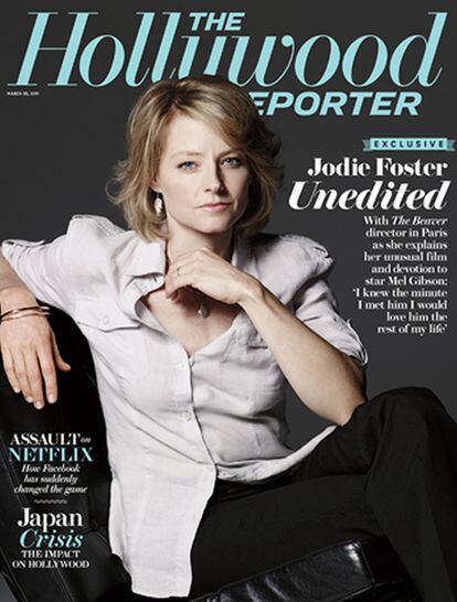 La actriz y directora estadounidense Jodie Foster ha hablado para la revista <i>Hollywood Reporter</i> sobre su gran amigo Mel Gibson: "Desde el primer momento que le vi supe que le amaría durante el resto de mi vida".