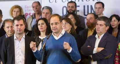 El secretario de Organización del PSOE, César Luena.