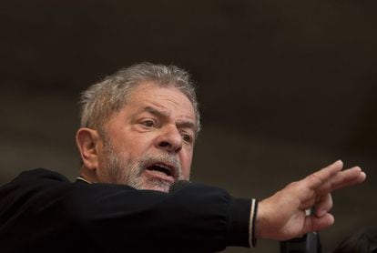 Lula da Silva, durante un acto en S&atilde;o Paulo en mayo pasado