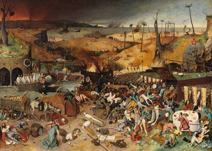 'El triunfo de la muerte' (1562), de Pieter Brueghel el Viejo.