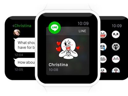 LINE anuncia que será compatible con el Apple Watch adelantándose a WhatsApp