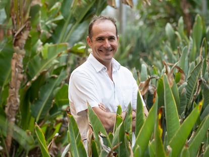 Paco Calvo, autor de 'Planta Sapiens', en la Universidad de Murcia.