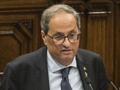 El ‘president’ propone otro referéndum, que ERC rechaza