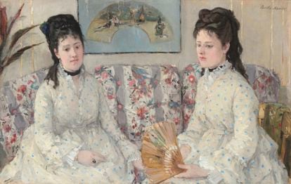 'Las hermanas' (1869), de Berthe Morisot.