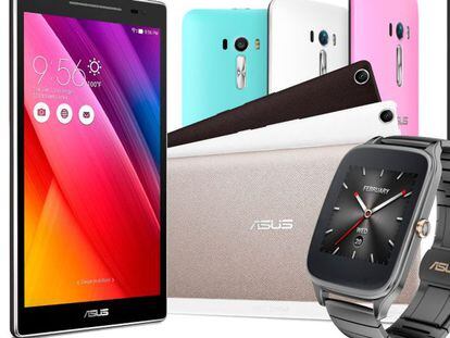 Asus anuncia el reloj ZenWatch 2, el móvil ZenForne Selfie y nuevas tabletas ZenPad