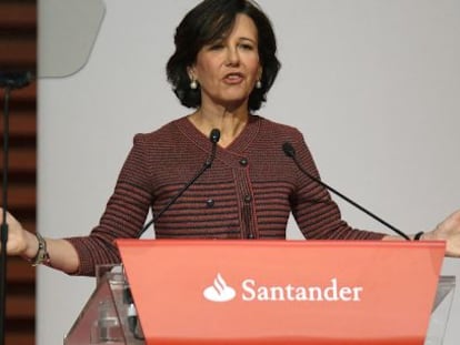 La presidenta de Banco Santander, Ana Bot&iacute;n. EFE/Archivo