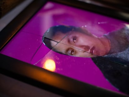 Un retrato de Norma Lizbeth, de 14 años, estudiante de secundaria que falleció el 13 de marzo.