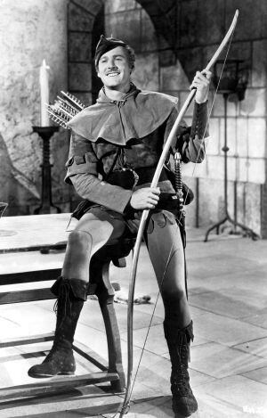 Errol Flynn, uno de los primeros actores en destacar a causa de la leyenda sobre sus atributos
