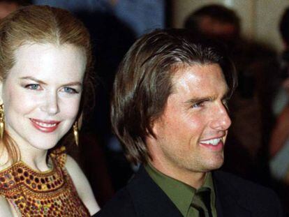Tom Cruise y Nicole Kidman en 1999. 
