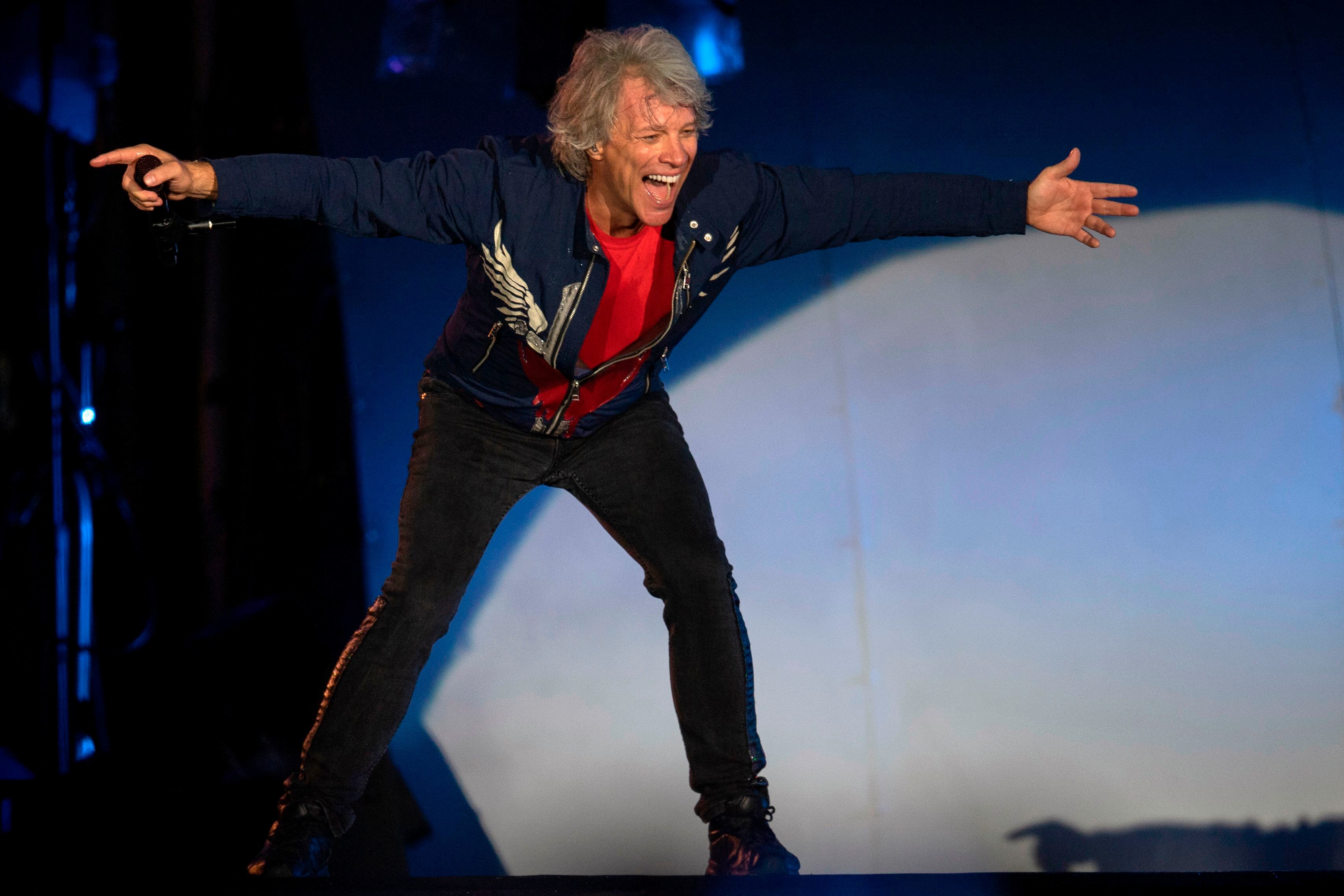 Jon Bon Jovi en septiembre de 2019 en Rock In Rio, Rio de Janeiro, Brasil. 
