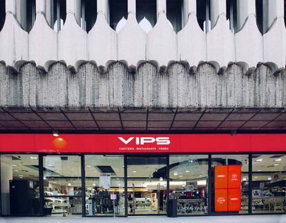 Una tienda-restaurante del Grupo Vips en Madrid