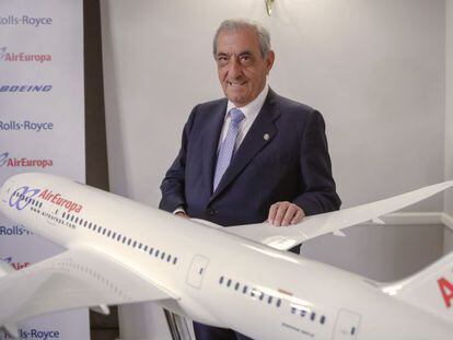 Juan Jos&eacute; Hidalgo, presidente de Air Europa.