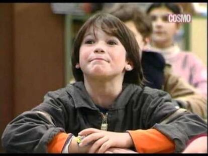 Juan José Ballesta en una captura de 'Querido maestro', originalmente emitida en Telecinco, durante su reposición en Cosmo.