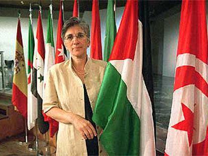 La palestina Irene Hazou, vicepresidenta académica de la Universidad de Belén.