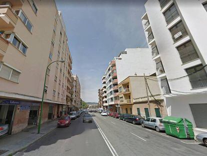 Viviendas en la barriada de Camp Redó en Palma.
