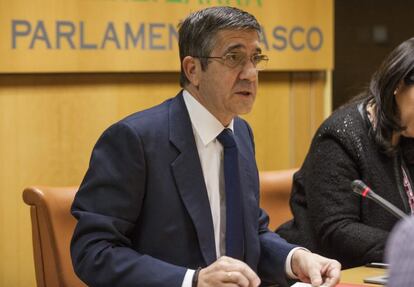 El exlehendakari Patxi López.