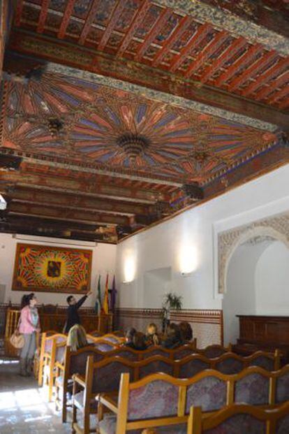 Salón Mudéjar del Palacio del Condestable Iranzo.