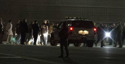 "El Chapo" al llegar a Nueva York