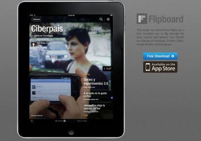 Contenido de Ciberpa&iacute;s convertido en revista para Flipboard.