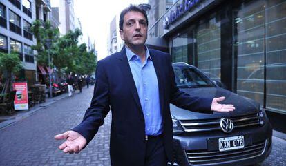 Sergio Massa, el pasado 1 de agosto en Buenos Aires.