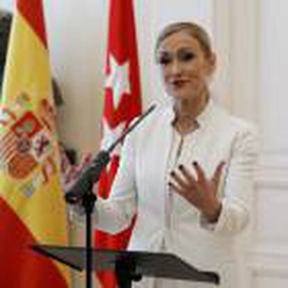 Cristina Cifuentes anuncia su dimisión