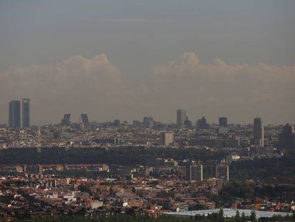 Vista panorámica de Madrid.