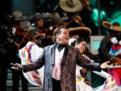 Juan Gabriel, en los Grammy Latinos de 2009. 