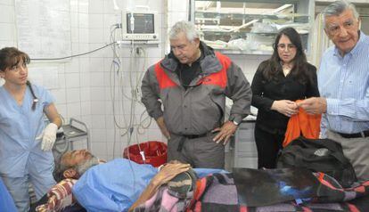 El superviviente, este domingo hospitalizado en Argentina.