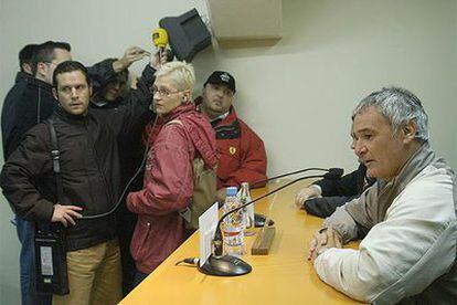 Ranieri, en la conferencia de prensa posterior a la eliminación de su equipo el miércoles en Lleida.