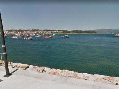 Muelle en A Illa de Arousa (Pontevedra).