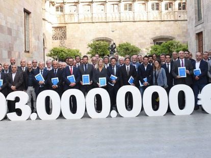 Els presidents de les federacions i la xifra d'ingressos previstos per a l'esport català en un país independent.