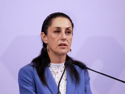 La jefa de Gobierno de Ciudad de México, Claudia Sheinbaum, en febrero de este año.