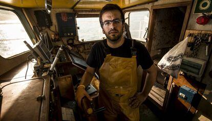 Manel Perelló, patrón del pesquero ‘Sort de Taranet’ en Port de la Selva.