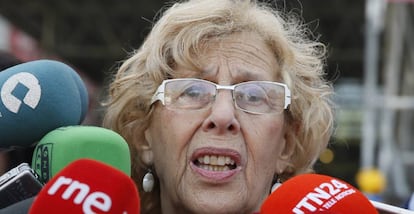 La alcaldesa de Madrid, Manuela Carmena.