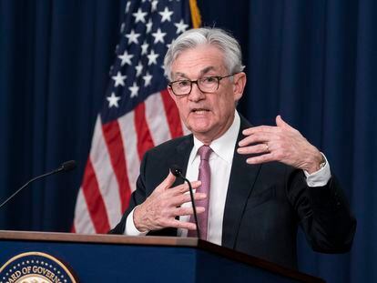 Jerome Powell, presidente de la Fed.