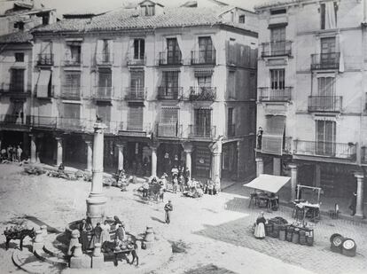 Plaza del Torico, en 1902