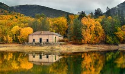 Estanque El Mar, en la Granja de San Ildefonso (Segovia).