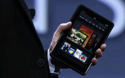 El Kindle Fire de Amazon ocupa la segunda posición en el mercado de 'tablets'
