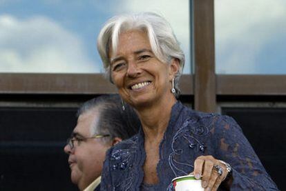 Lagarde, en el encuentro de Jackson Hole (Wyoming).