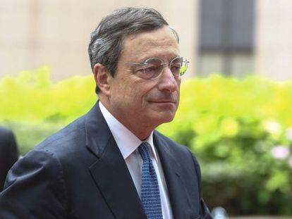 El presidente del Banco Central Europeo, Mario Draghi