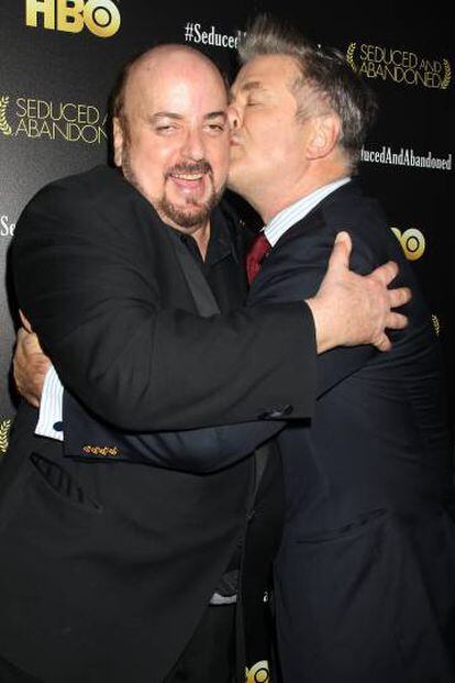 James Toback y Alec Baldwin, en 2013.