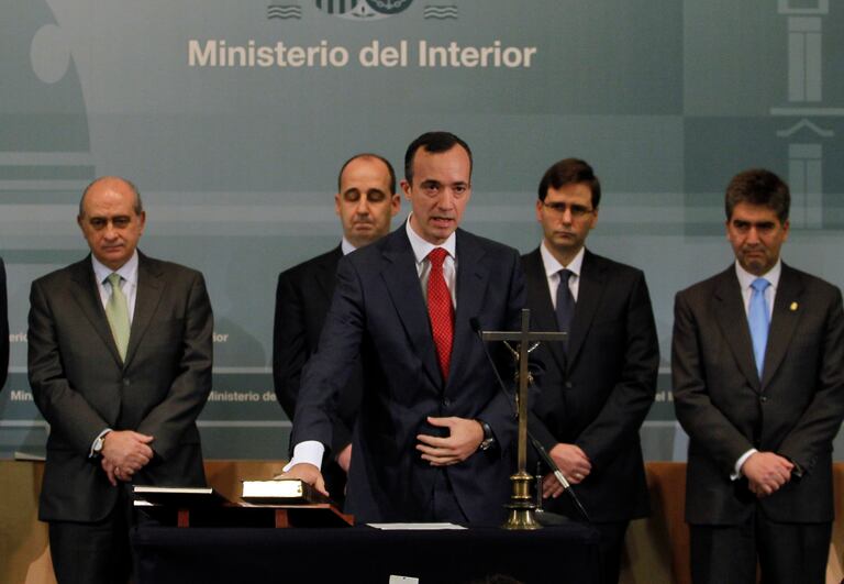 Toma de posesión de Francisco Martínez Vázquez, en el año 2012.